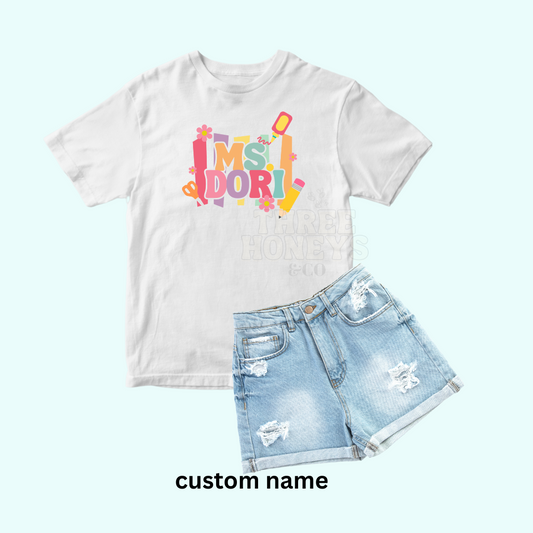 TEACHER - Colorful Craft (MADE TO ORDER!)