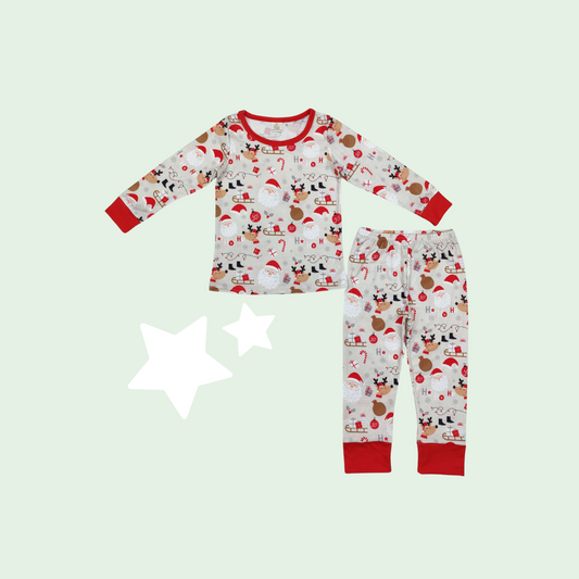 Rudolf & Santa PJ- PRE ORDER