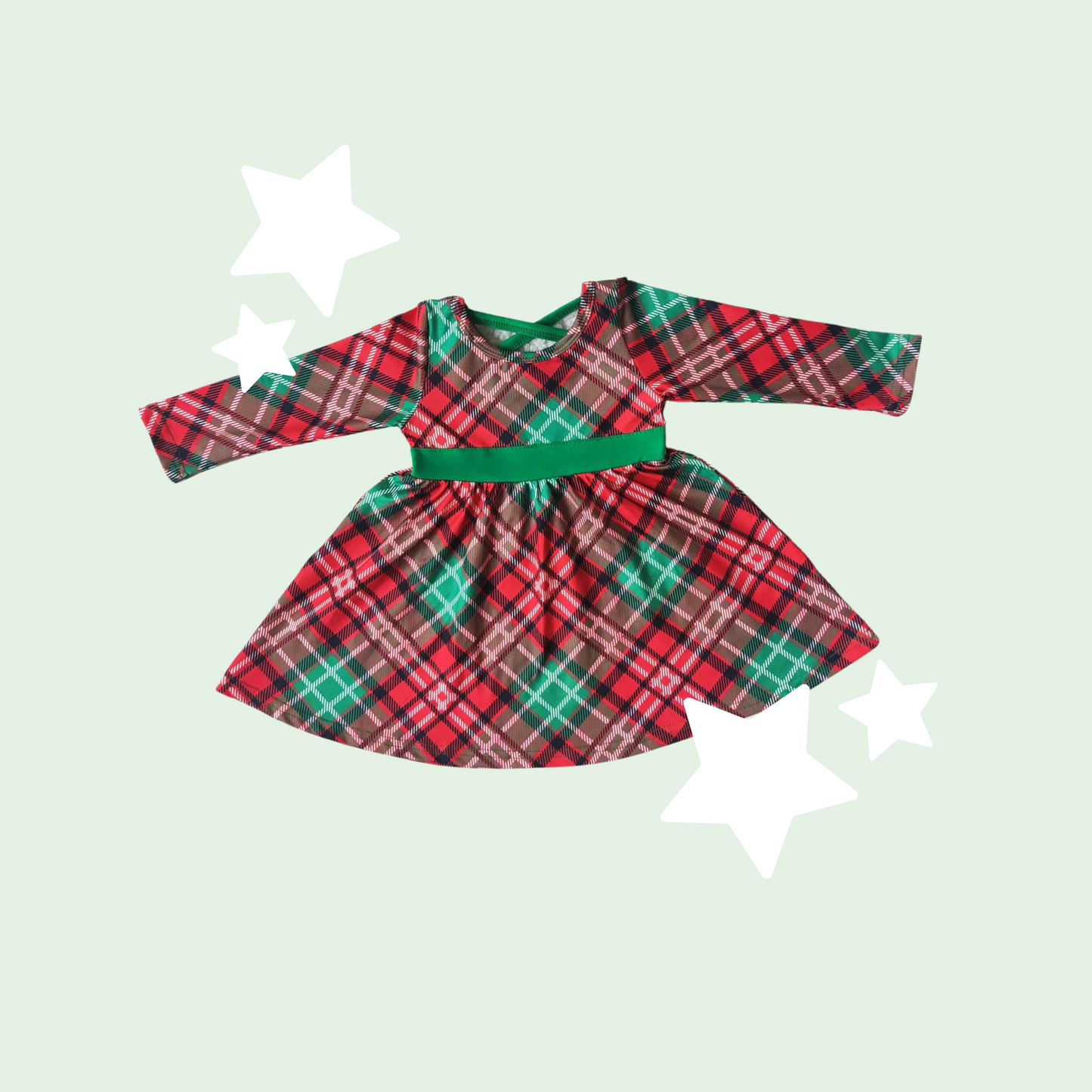 Holiday Plaid Dress - PRE ORDER