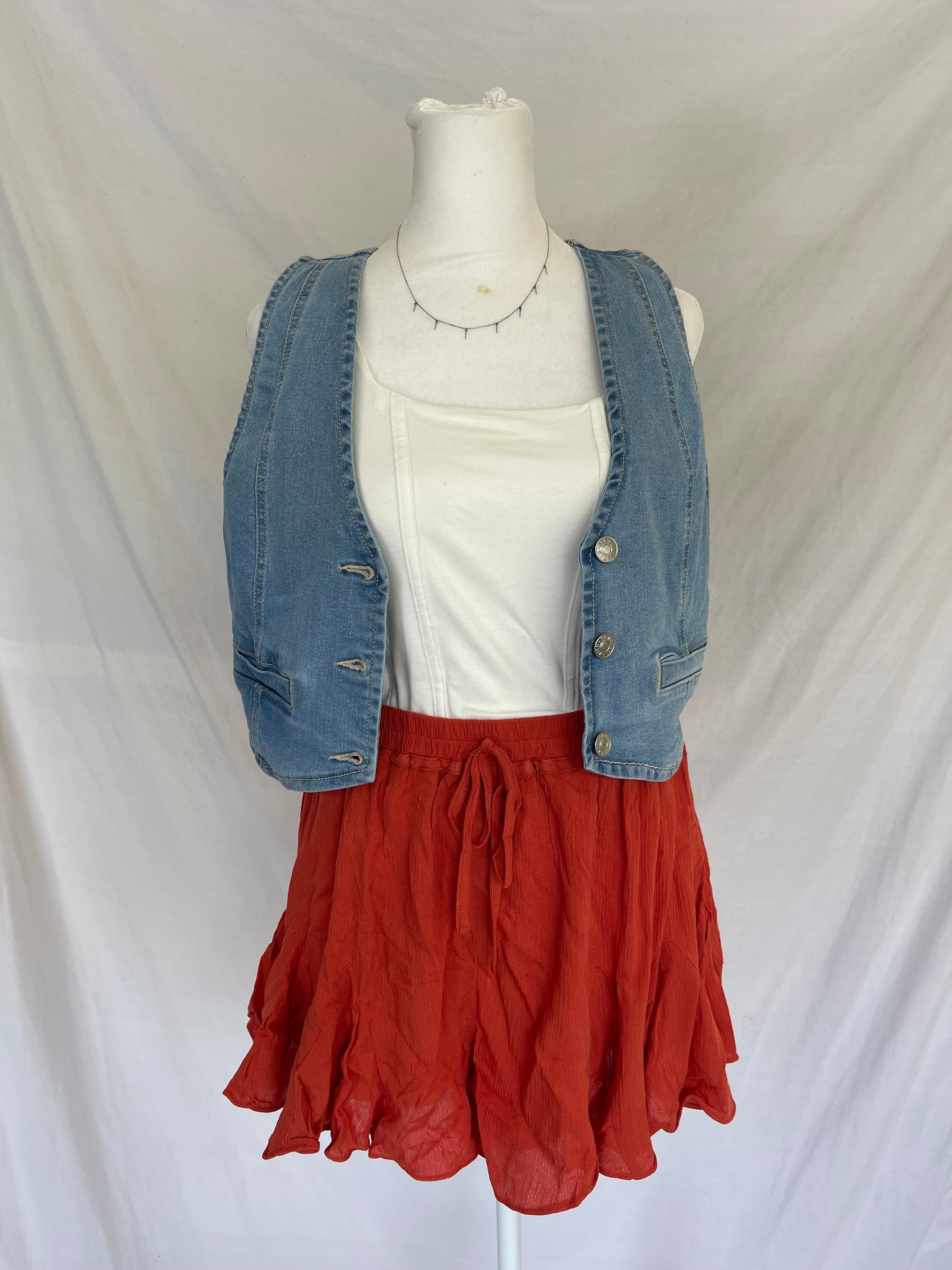 Cowgirl Princess Denim Vest