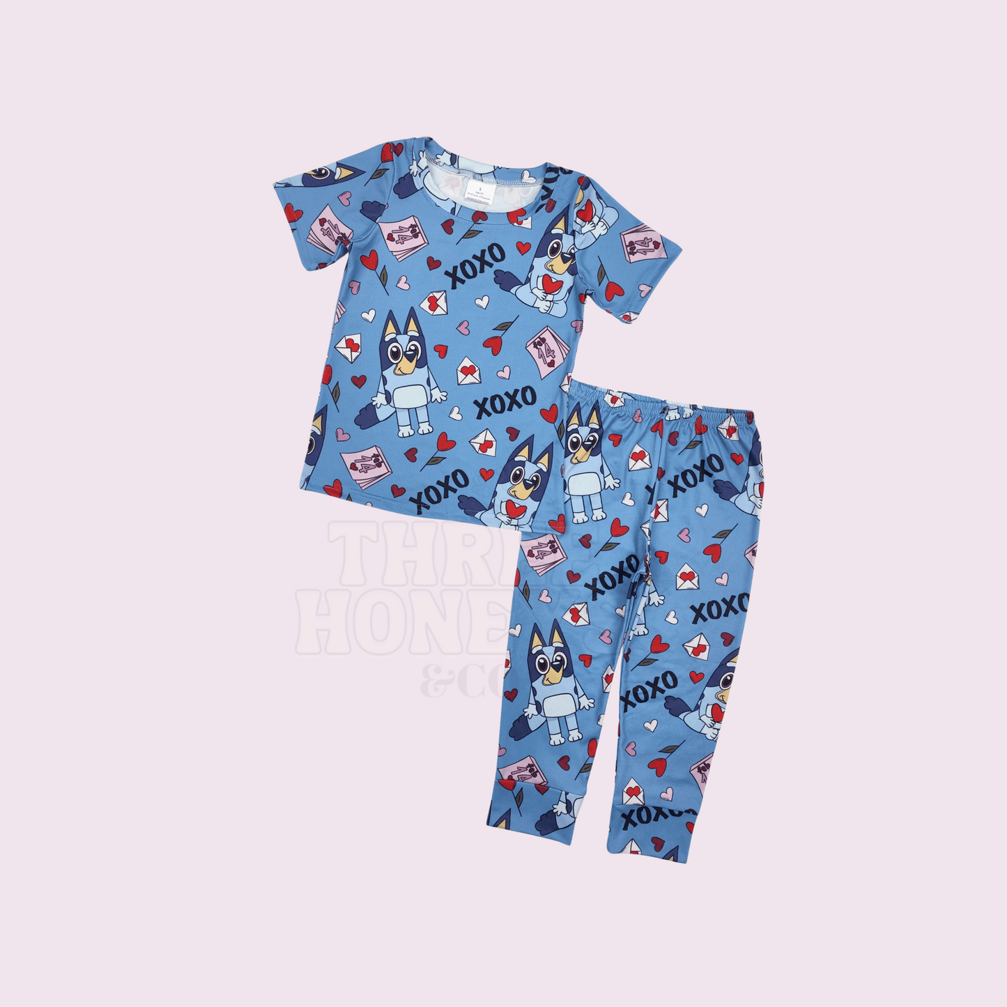 Blue Dog Love Pjs- PRE ORDER