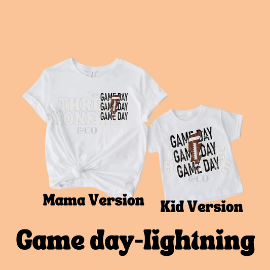 Game Day ⚡️ Lightning - (MADE TO ORDER!)