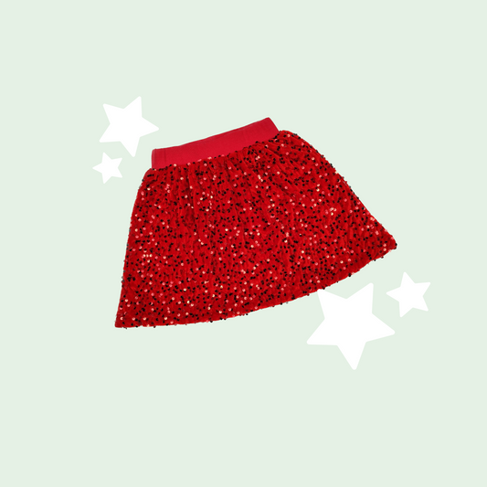 Sequin Holiday Skirt - PRE ORDER