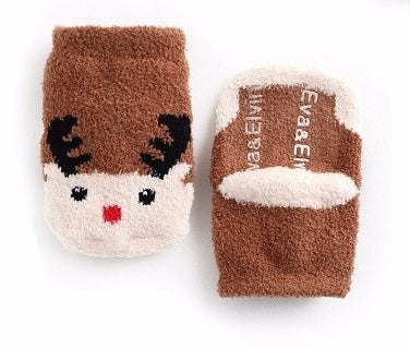 Kids Reindeer Socks