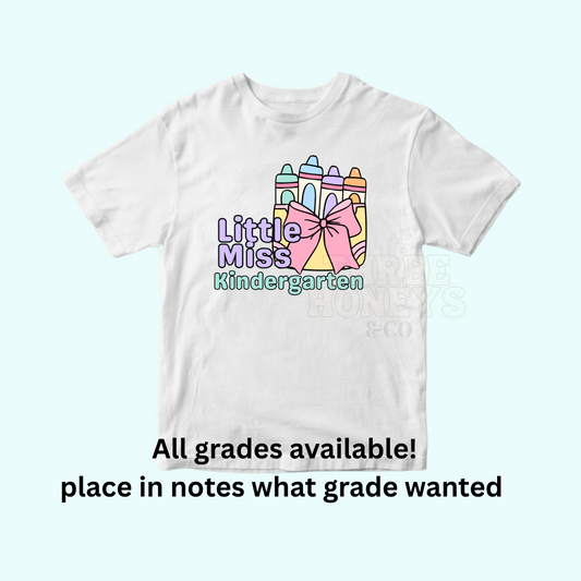 Little Miss… (MADE TO ORDER!) KIDS ONLY