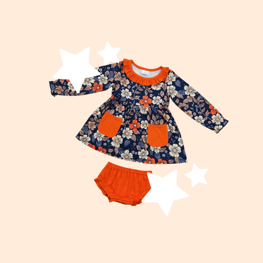 Navy Floral Fun - PRE ORDER