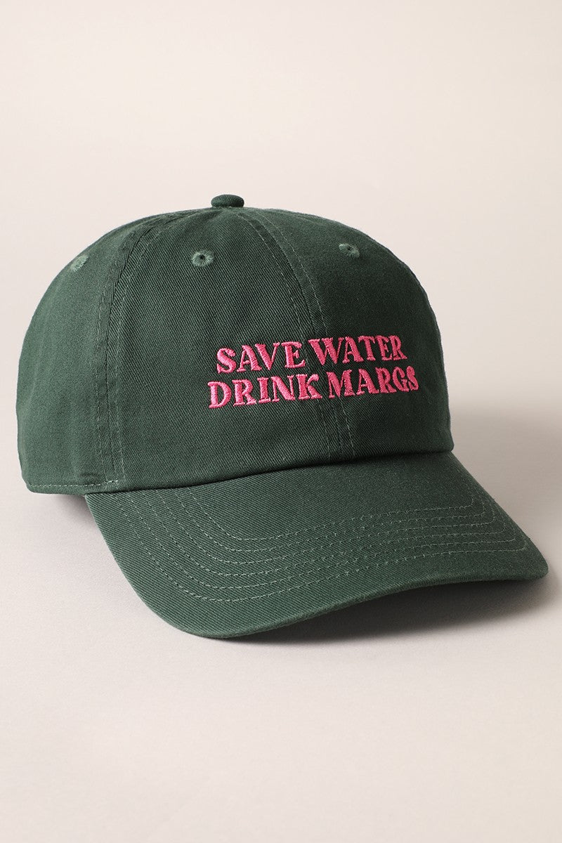 BLACK FRIDAY - Save Water Drink Margs Hat