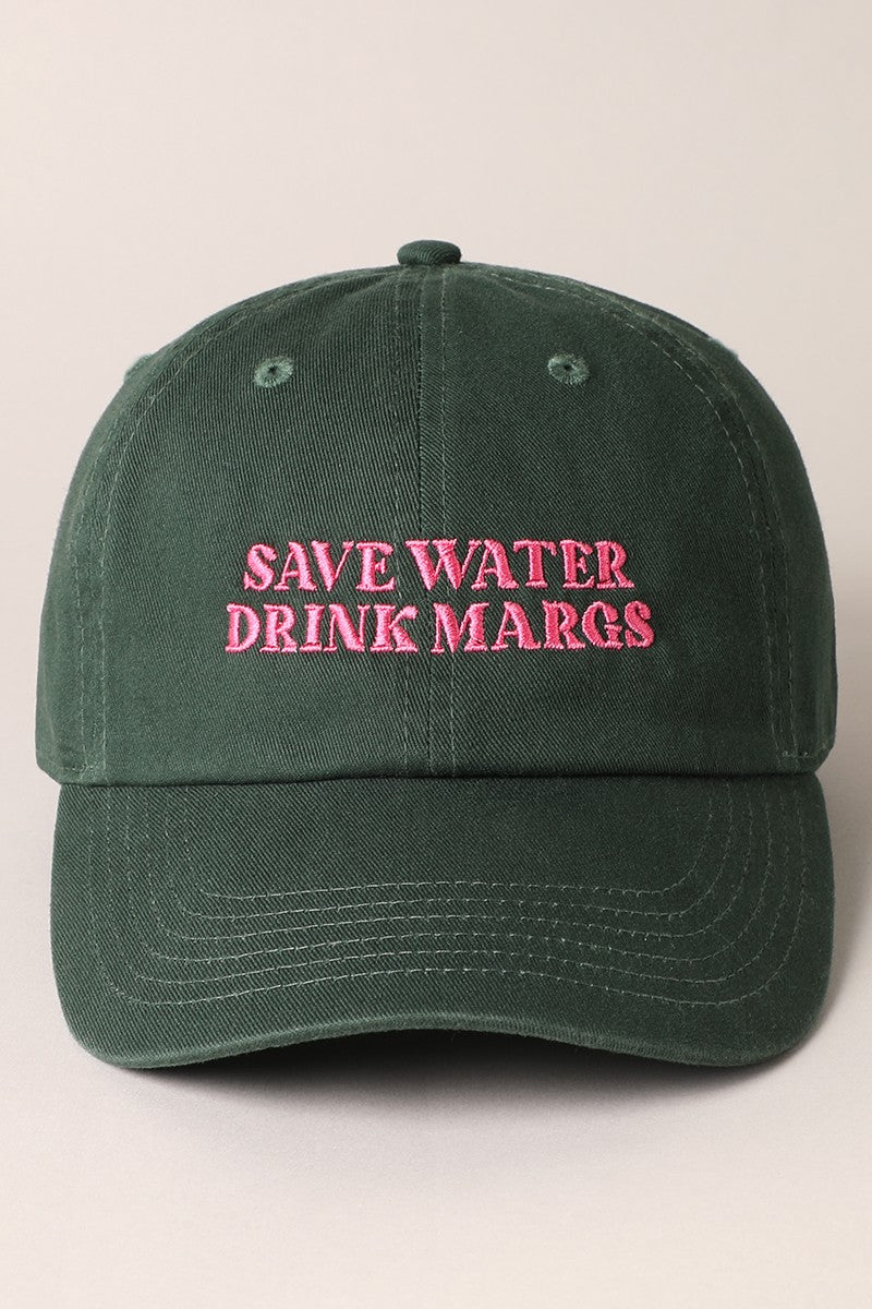 BLACK FRIDAY - Save Water Drink Margs Hat