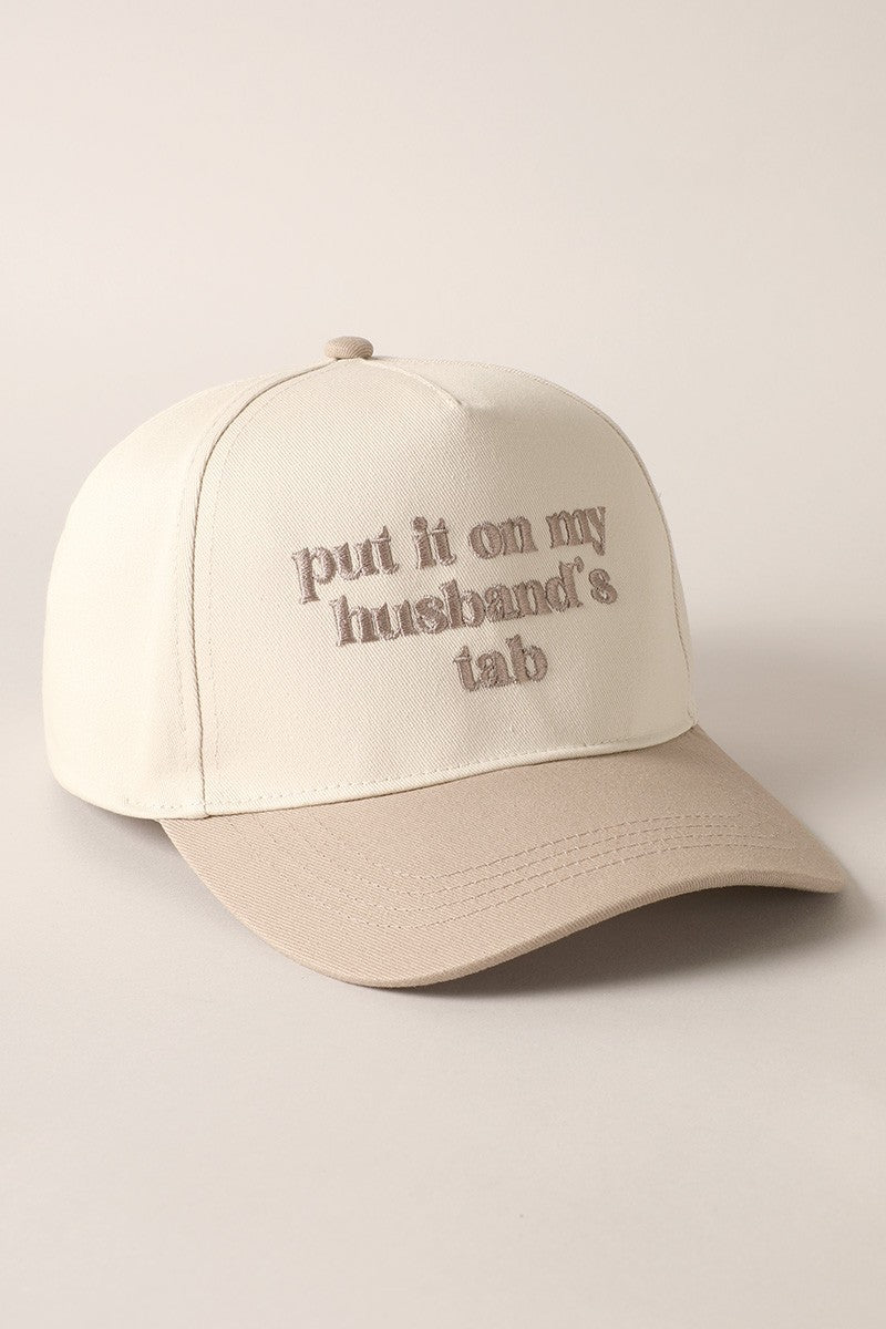 BLACK FRIDAY - Put It on My Husbands Tab Hat