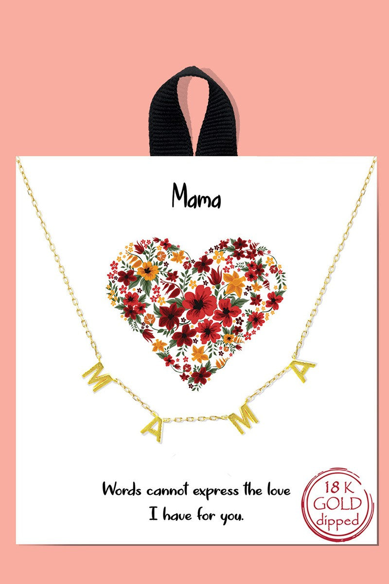 BLACK FRIDAY - MAMA Necklace