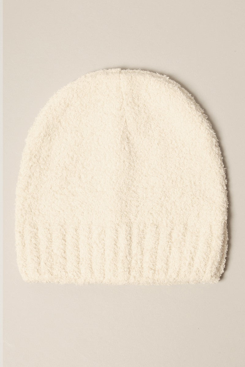 BLACK FRIDAY - Kid's Solid Color Ribbed Cuff Soft Beanie