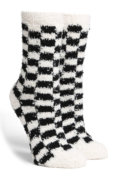 BLACK FRIDAY - Fuzzy Socks Checkered