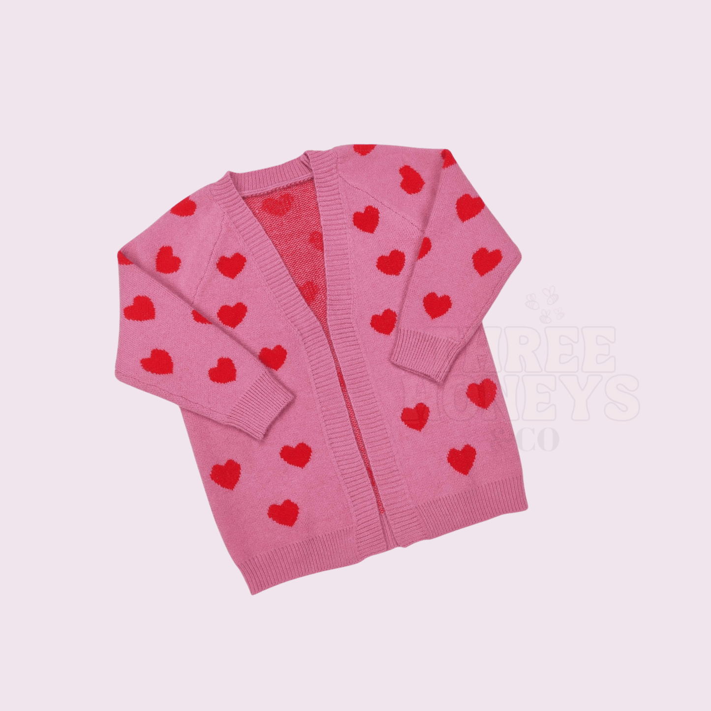 Hearts Cardigans -  PRE ORDER