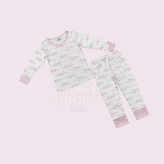 Bow Pjs- PRE ORDER