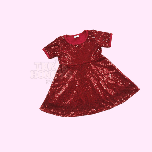 Blushing Holiday Dress - PRE ORDER