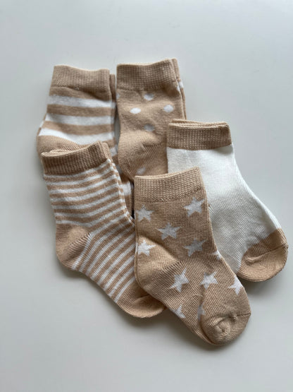 Cream Sock Bundle