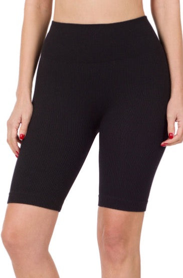 Spring Biker Shorts - Black