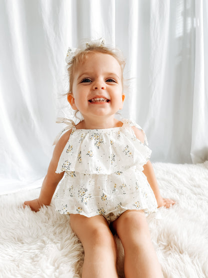 Sunshine Daisy Romper