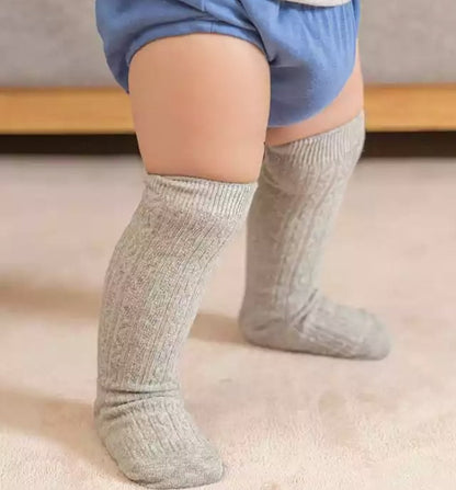 Knitted Knee High Socks - 5 Colors - RESTOCK