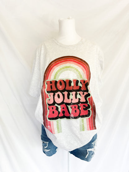 Holly Jolly Babe Graphic