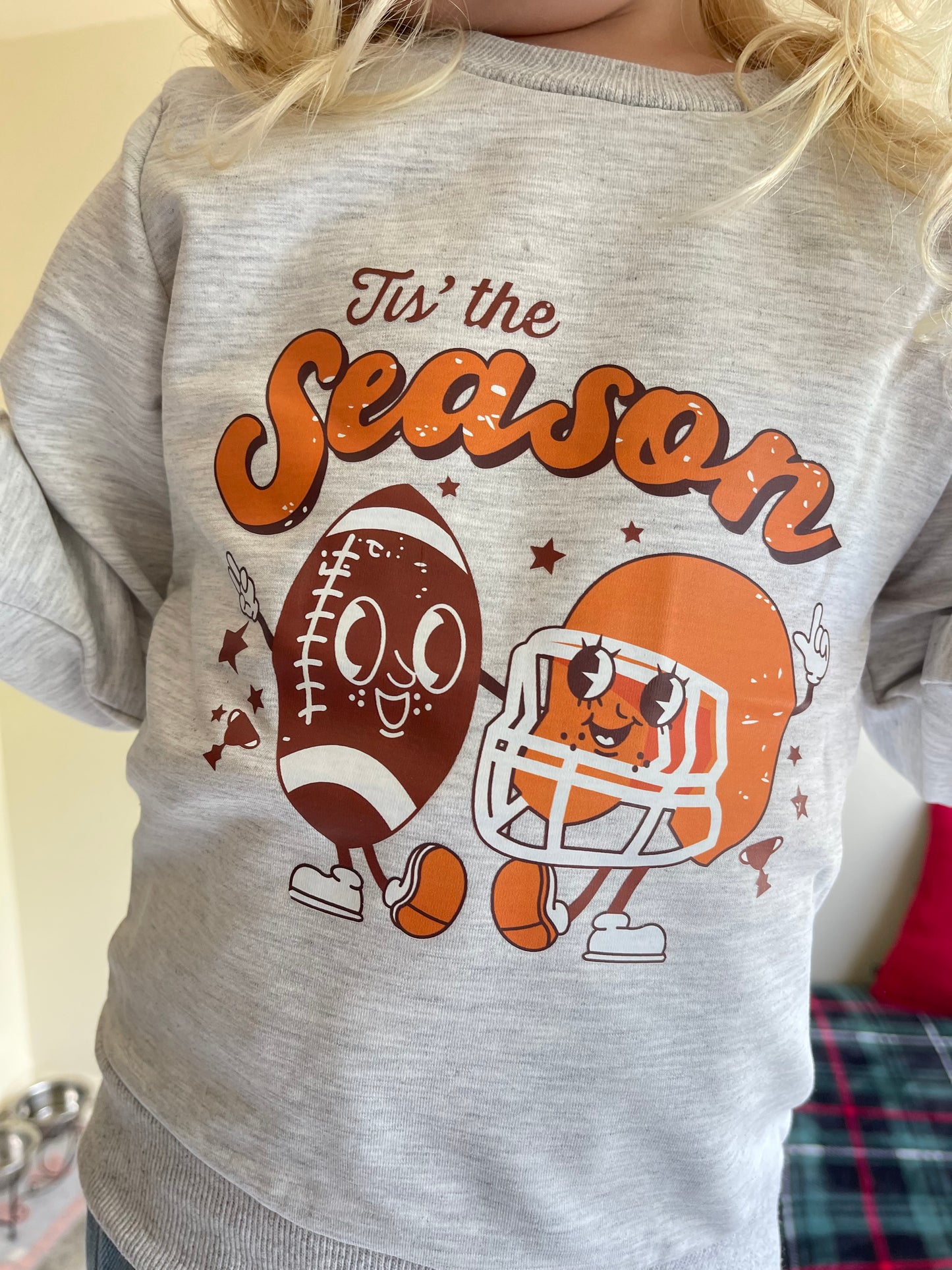 Tis’ The Season Football Sweater