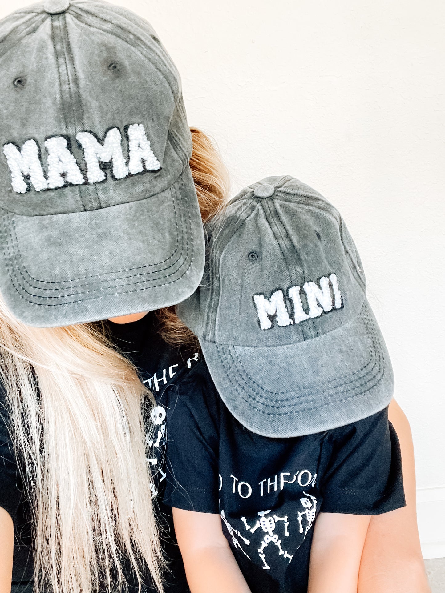 MAMA & MINI Hats - Black