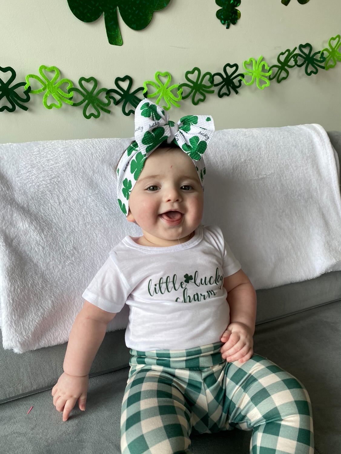 Little Lucky Charm 🍀 One Lucky Mama - (MADE TO ORDER)