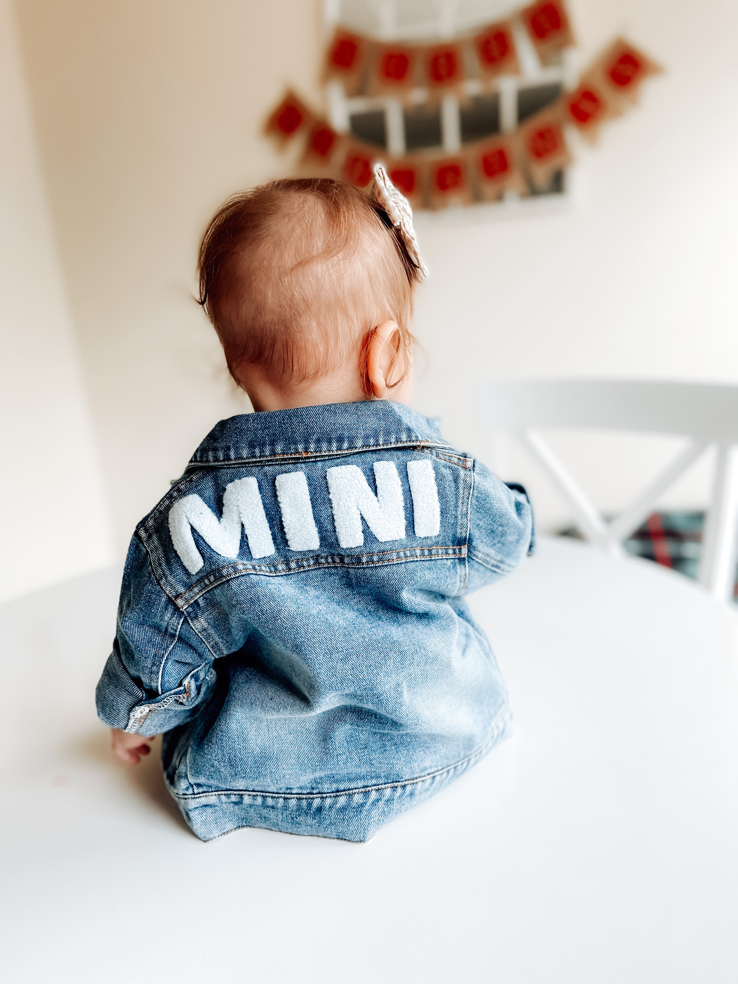 Mama and fashion babe denim jacket