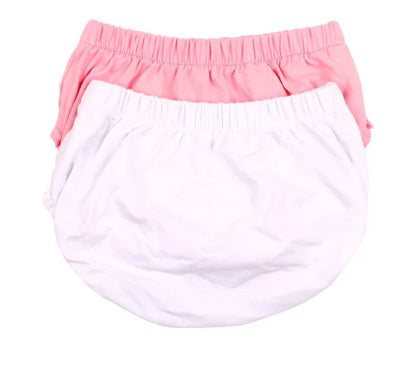 Solid Color Bloomers - 2 Colors (Pink/White)