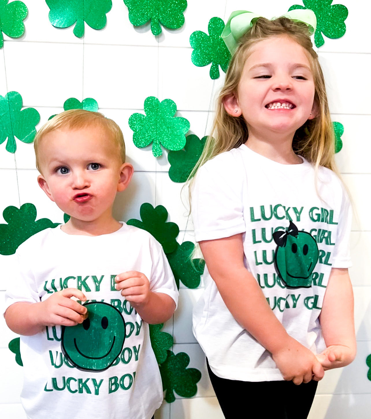 Lucky Girl 🍀🙂 -  (MADE TO ORDER)